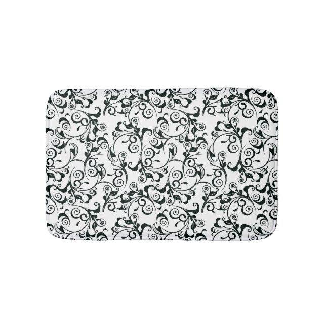 Damask Bath Mat (Front)