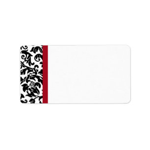 Damask Blank Address Labels