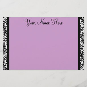 Damask Border Stationery