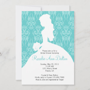 Damask Bride - Bridal Shower Invitaion Invitation