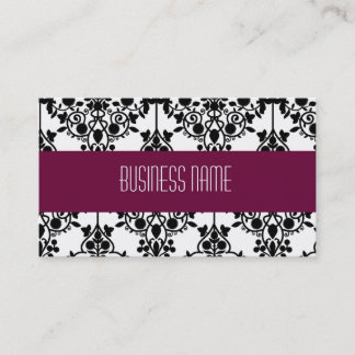 Damask business or profile Card