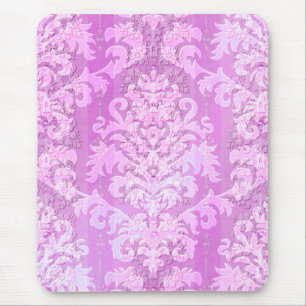 Damask Cut Velvet, Antique Lace Mouse Mat