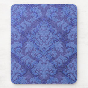 Damask Cut Velvet, Double Damask Mouse Mat