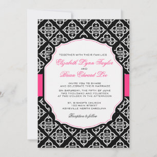 Damask Dreams -wedding invitations