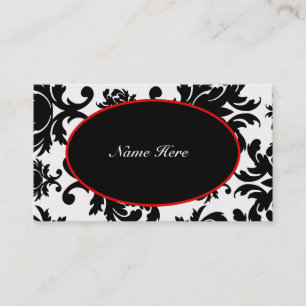 Damask Elegant Business Cards