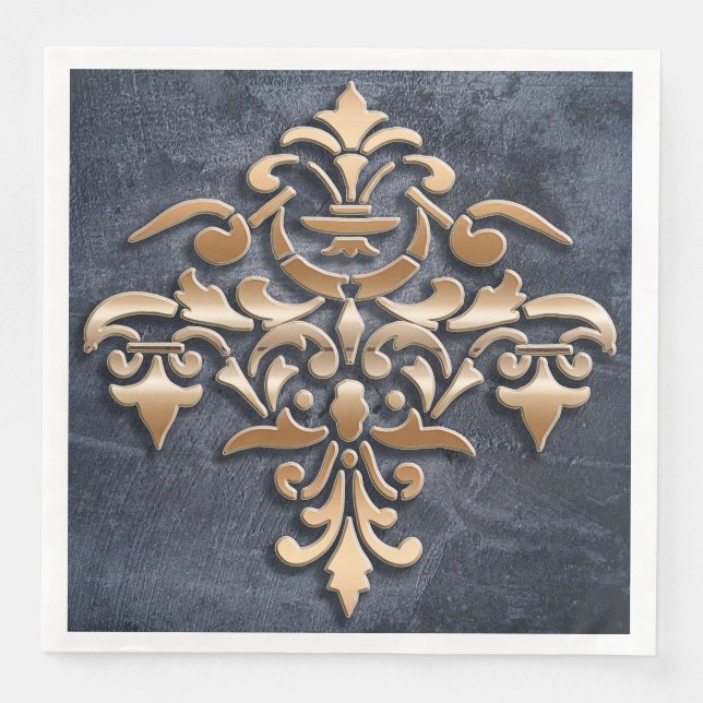 damask element napkin (Front)
