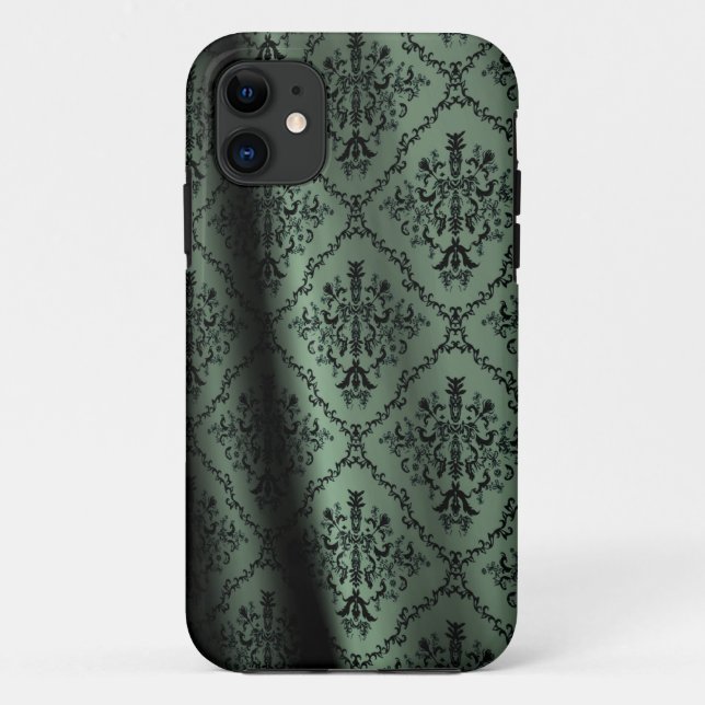 Damask Fabric Case-Mate iPhone Case (Back)