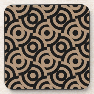 Damask Fabric Decorative Print Coaster