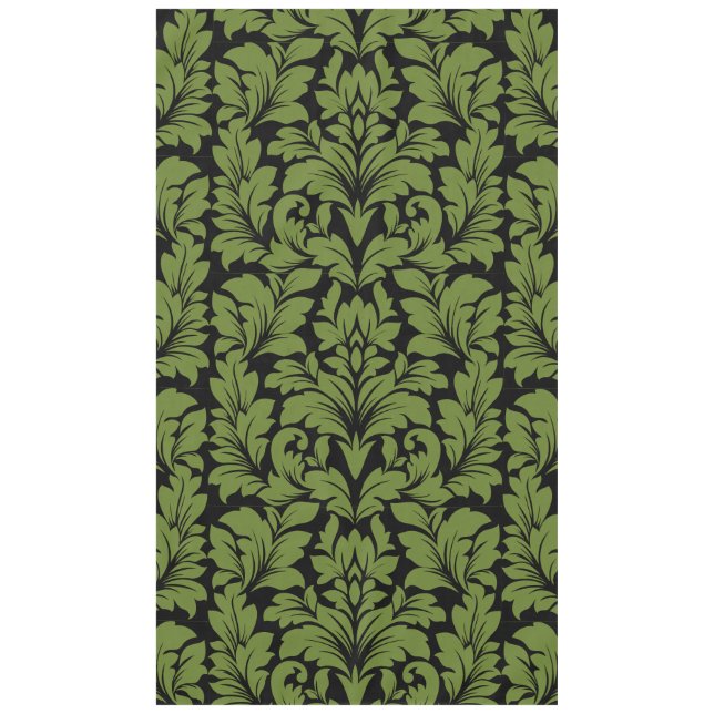 Damask Fabric Decorative Print Tablecloth (Front)