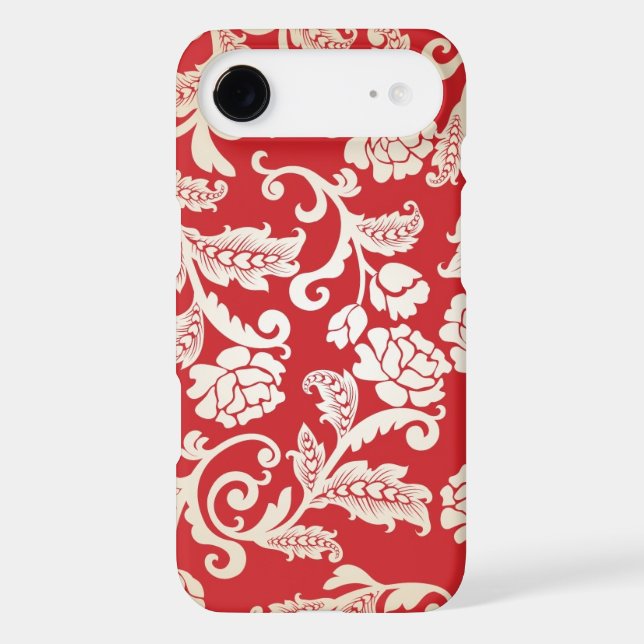 Damask floral background pattern Case-Mate iPhone case (Back)