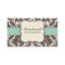 Damask Floral Elegant Modern Brown Beige and Green