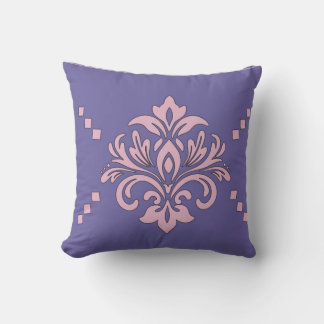 Damask Floral Frame Cushion