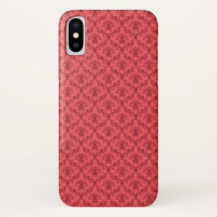 Damask floral pattern iPhone x case