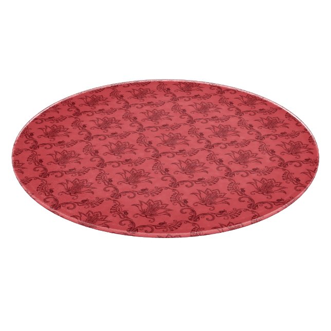 Damask floral pattern cutting board (Corner)