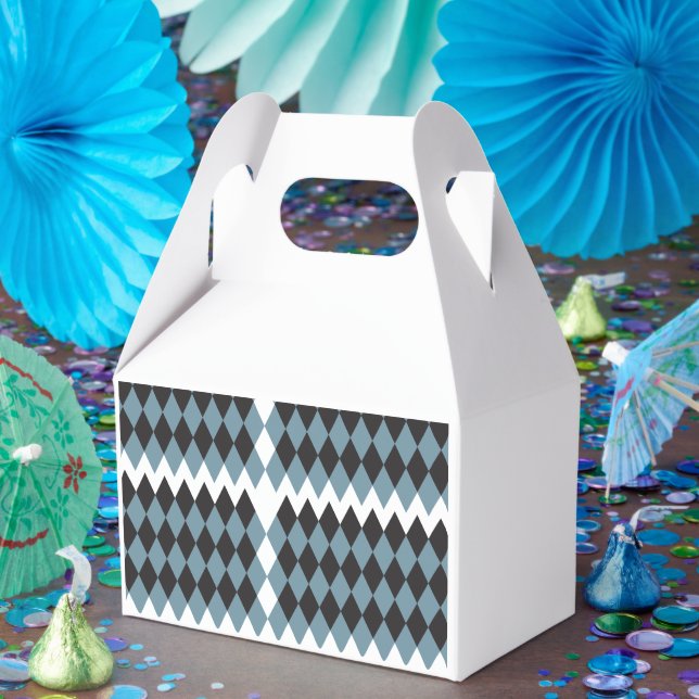 damask graphics grass illustration high, favour box (Party)