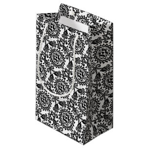 Damask Hare Pattern Small Gift Bag