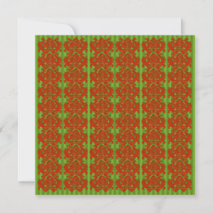Damask Holidays Holiday Card