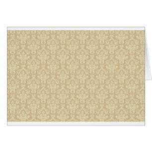 Damask in cream colour