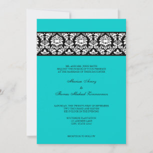 Damask Invitation