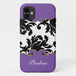 Damask iPhone Case Monogram