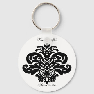 Damask Keychain