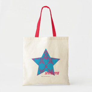 Damask Magenta-Aqua 2 Tote Bag