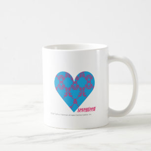 Damask Magenta-Aqua 3 Coffee Mug