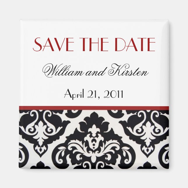 Damask Magnet (Front)