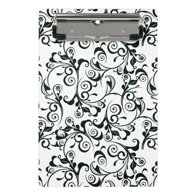 Damask Mini Clipboard (Front)