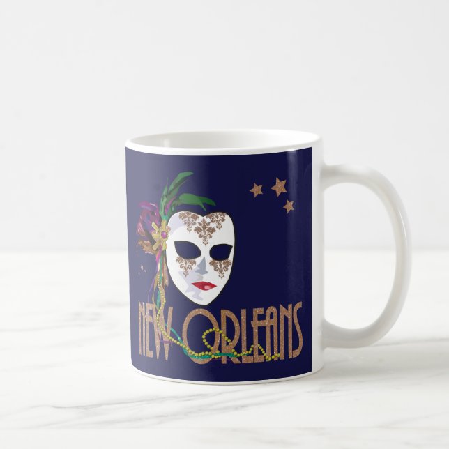 Damask New Orleans Mug (Right)