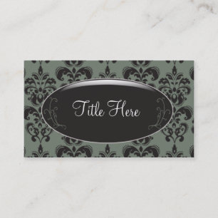Damask Opal Business Card