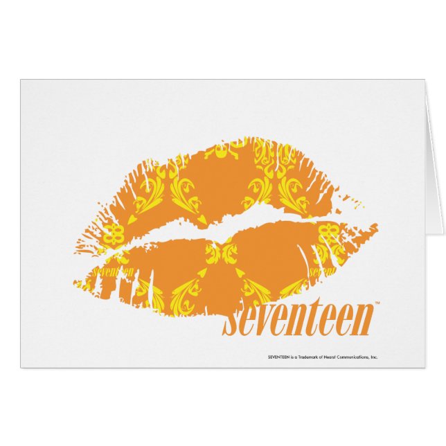 Damask Orange-Yellow (Front Horizontal)