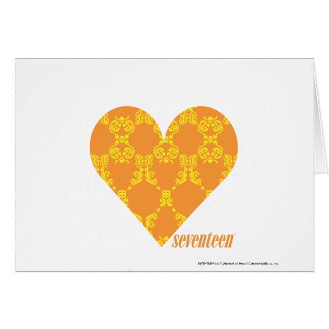 Damask Orange-Yellow 2 (Front Horizontal)