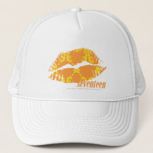 Damask Orange-Yellow Trucker Hat