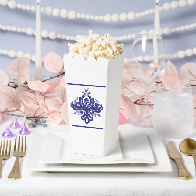 Damask ornament  favour box (Wedding)