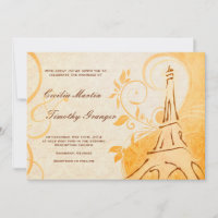 Damask Parisienne - Marmalade & Fall Spice Wedding