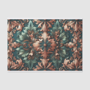 Damask Patina Decoupage Tissue Paper
