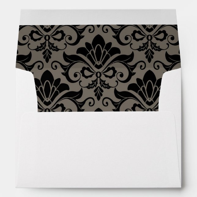 Damask Pattern 2 Envelopes (Back (Bottom))