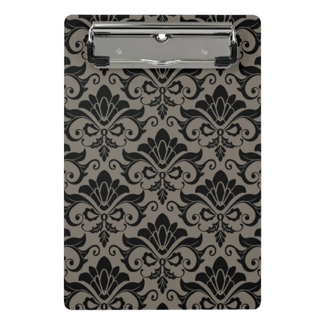 Damask Pattern 2 Mini Clipboard (Front)