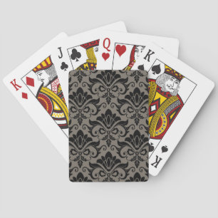Damask Pattern 2 Playing Cards