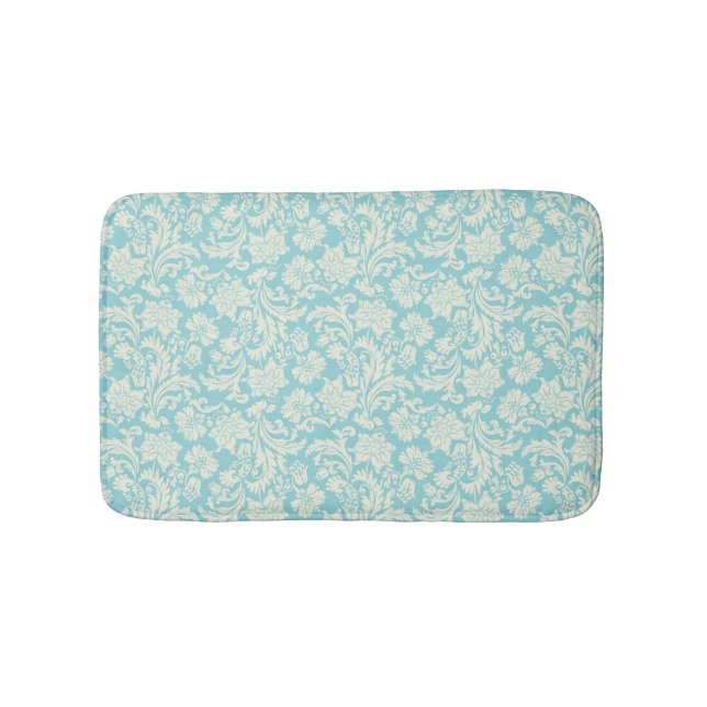 Damask Pattern 3 Bath Mat (Front)