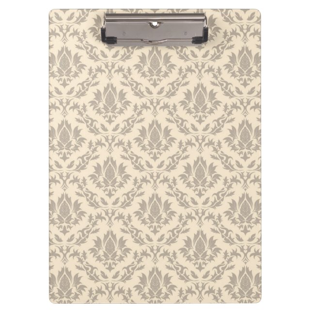 Damask pattern 3 clipboard (Front)