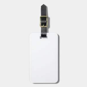 Damask pattern 3 luggage tag