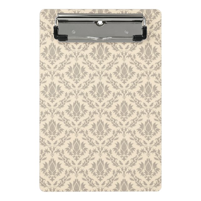 Damask pattern 3 mini clipboard (Front)
