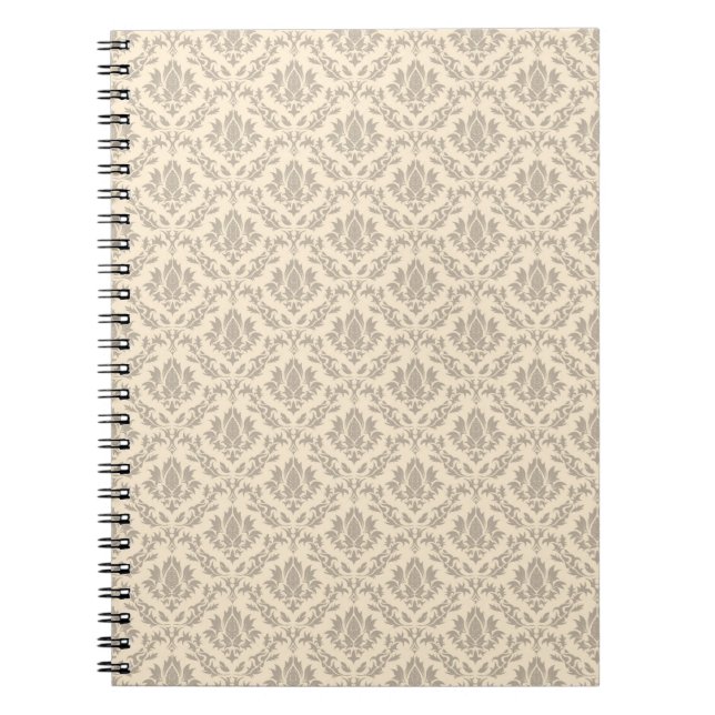 Damask pattern 3 notebook (Front)