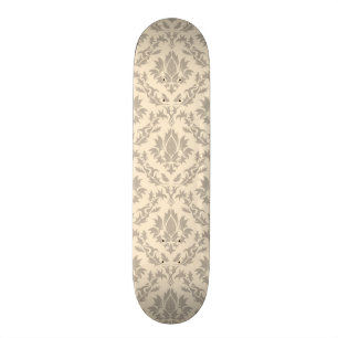 Damask pattern 3 skateboard