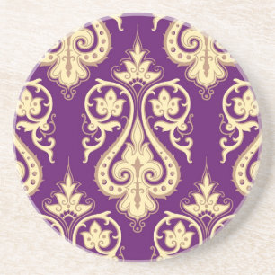 Damask Pattern 4 Coaster