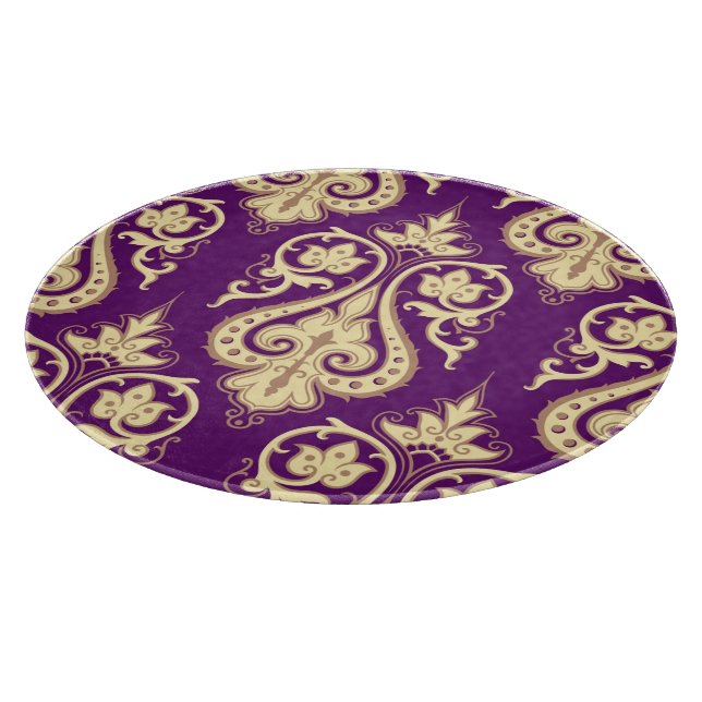 Damask Pattern 4 Cutting Board (Corner)