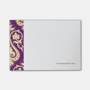 Damask Pattern 4 Post-it Notes