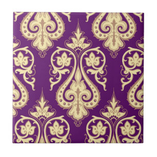 Damask Pattern 4 Tile